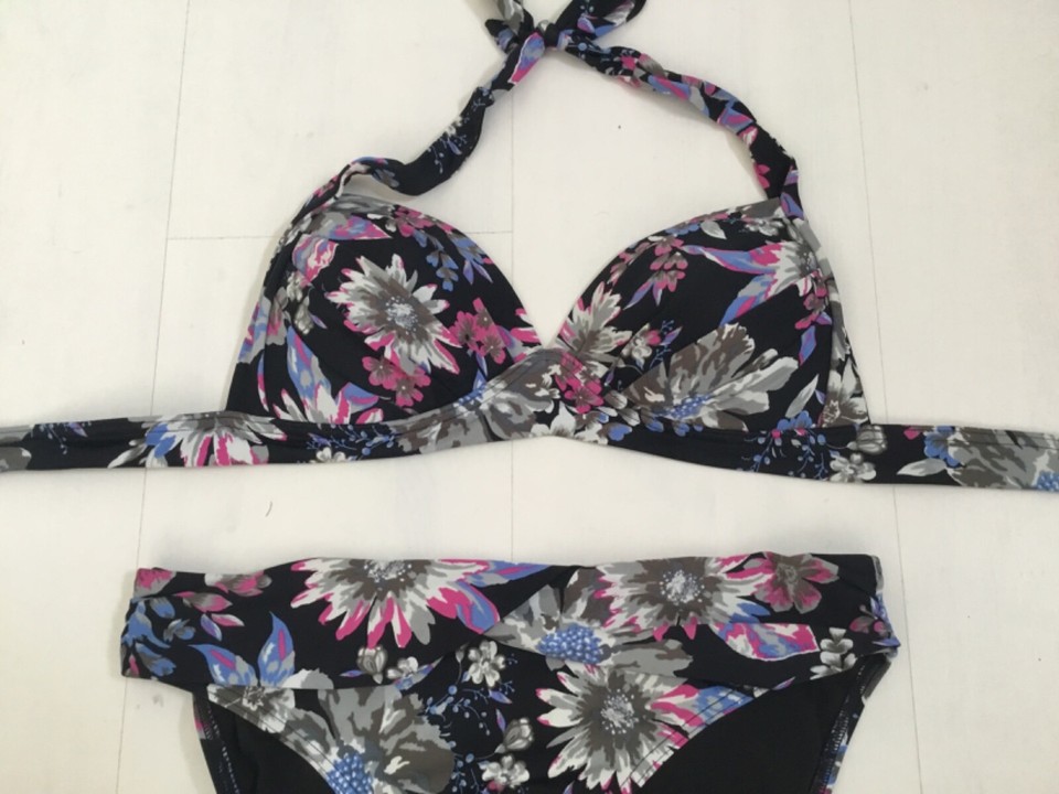 Ladies Bikini by F&F (Tesco) Top size 10 / Bottoms size 12 eBay