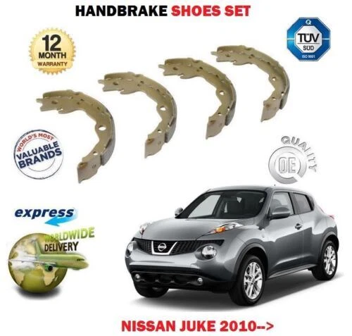 Zapatas de freno trasero para coches