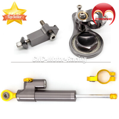 For Kawasaki ZX636 ZX6R 2005-2006 CNC Steering Damper & Stabilizer