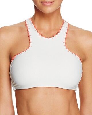 Lovers+Friends 262181 Women's Criss Cross Crochet Bikini Top Swimwear Size L