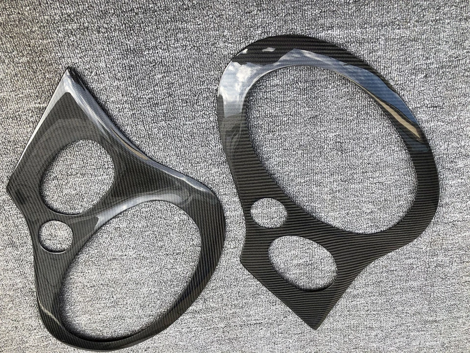 Крышка фары брови из настоящего углеродного волокна для Porsche 911 996 GT2 GT3 99 06 - Изображение 2 из 4
