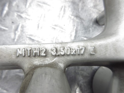 2004 02-05 BMW R1150RT R1150 RT OEM Front Wheel Rim Straight Video 17x3.5 - Picture 13 of 14