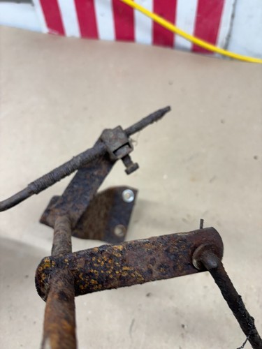 81-93 DODGE RAM TRUCK RAMCHARGER 2WD 46RE COLUMN SHIFT LINKAGE RODS RUSTY WORKS! - Picture 12 of 19