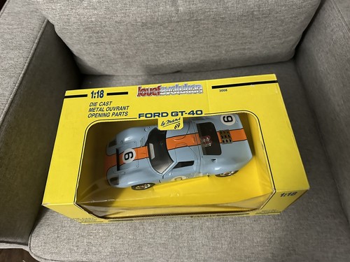 Jouef Evolution 1:18 Ford GT 40 Le Mans 69 Metal Ouvrant 3008. (48) - Picture 13 of 23
