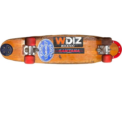 Vintage 1970’s Santana Skateboard Deck Gull Wing Phoenix Trucks & Sims 63 Wheels - Bild 5 von 24