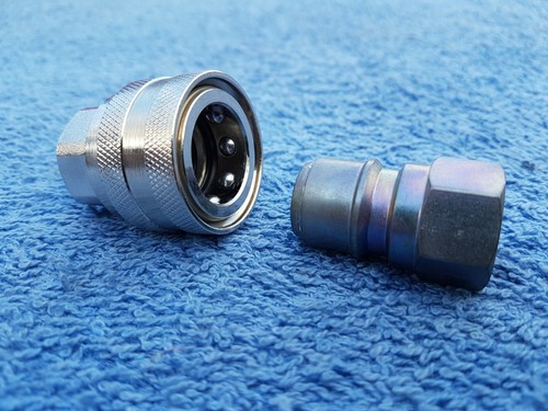 PRESSURE WASHER STEAM CLEANER R & M SUTTNER PAIR QUICK RELEASE COUPLING 3/8BSP F - Picture 12 of 12