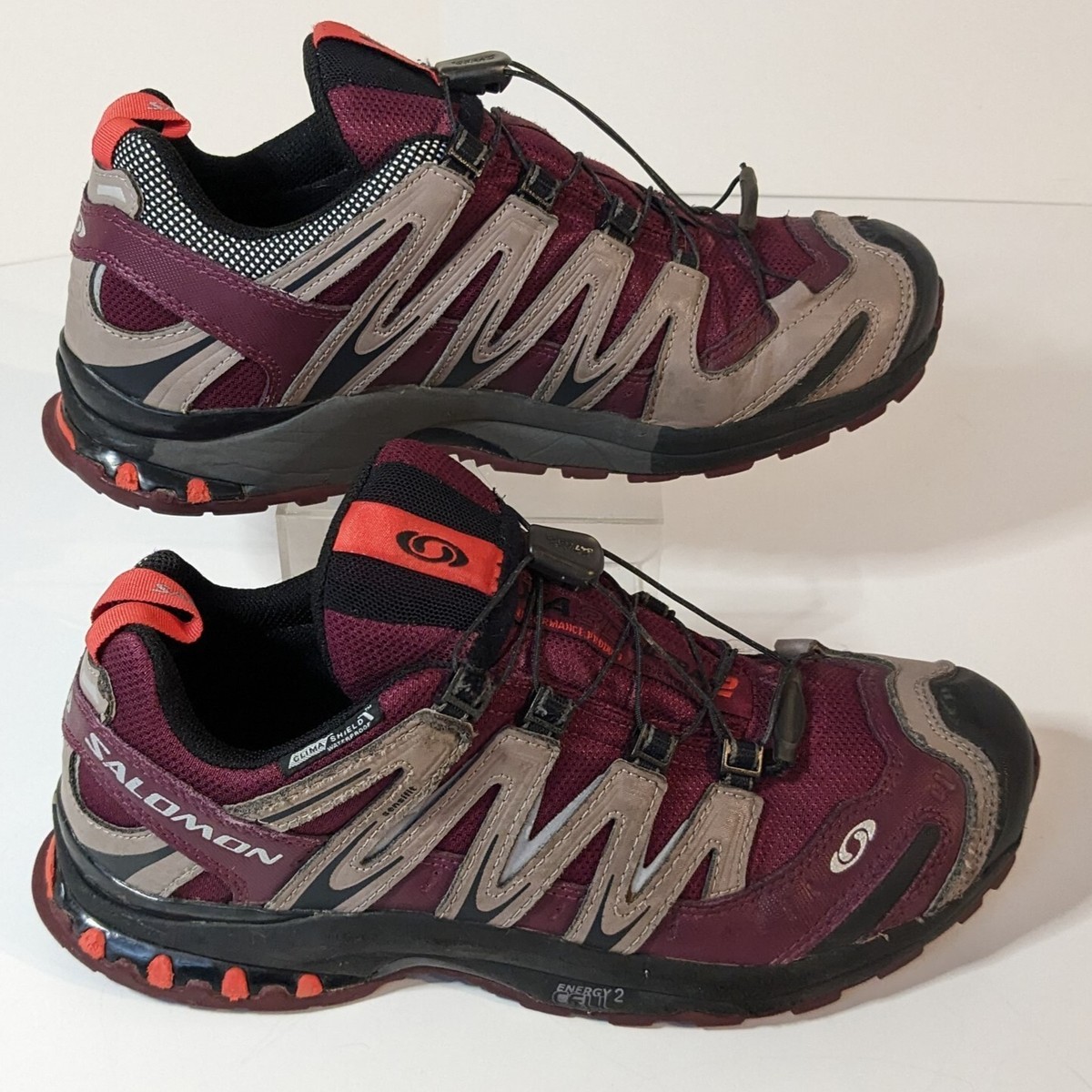 Salomon Ortholite Energy2 Cell Waterproof Hiking Shoes LaceUp