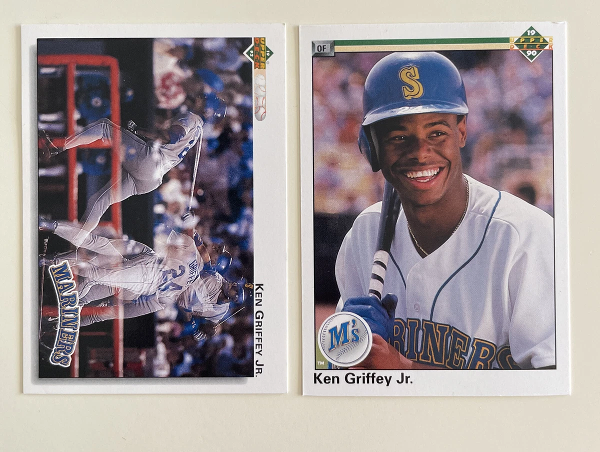 Lot Detail - Lot of (2) Ken Griffey Jr. Signed Seattle Mariners