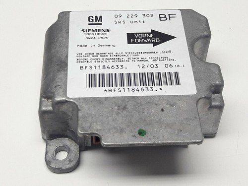 Opel Astra G 2003 Airbag-Steuergerät 09229302 GUST16530