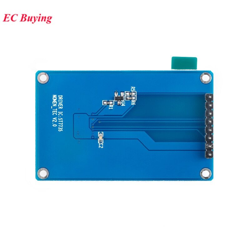 Display LCD TFT 1.8 Pollici Per Arduino - Modulo SPI ST7735S 128x160 Pixel, 5V/3.3V, Con Slot Per SD