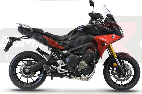 SCARICO COMPLETO HP1 TITANIO BLACK YAMAHA MT09 MT 09 / TRACER GT MY 2017 2020 - Foto 5 di 8