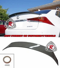 Fits 14-20 Lexus IS250 IS300 IS350 (Sedan) Art-Style Trunk Spoiler (Dry Carbon)