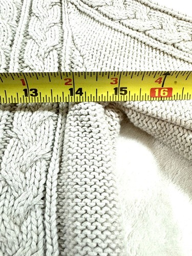 Gap Kids Sweater M 8 Fisherman’s Style 3 Button Boys Cable Knit 100% Cotton EUC - Picture 9 of 11