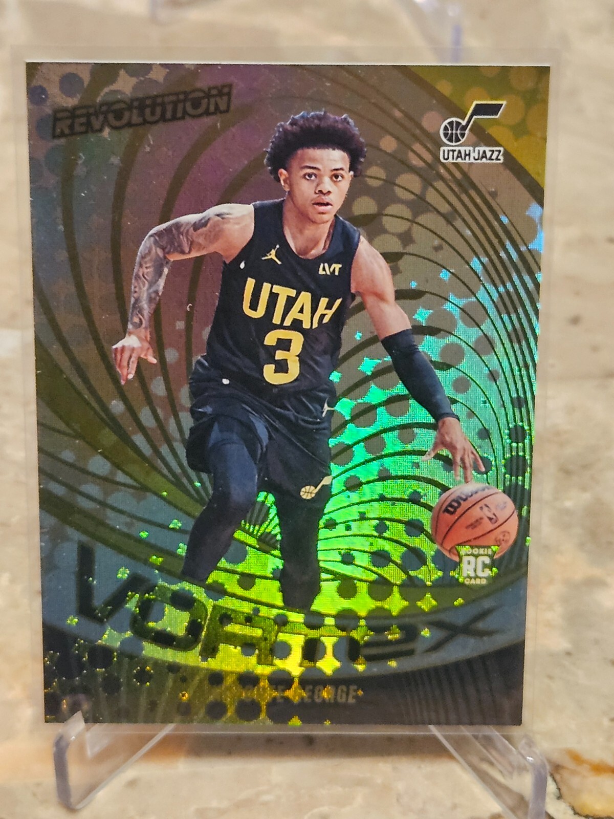 2023-24 Revolution Vortex Keyonte George RC #20