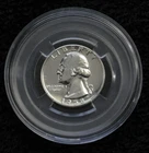 1958 (P) Washington Quarter Gem Proof 90% Silver in Airtight Capsule+ Stand