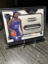 2023 Panini Prizm Cason Wallace CP-CWL 🏀🔥Green Prizm College Penmanship