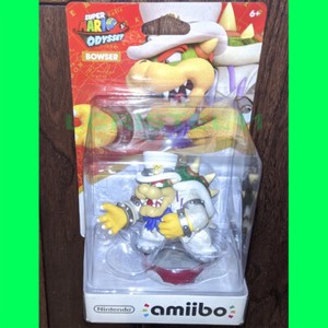 NEW - Nintendo Super Mario Odyssey Bowser Wedding Outfit Amiibo Figurine 45496893354 | eBay