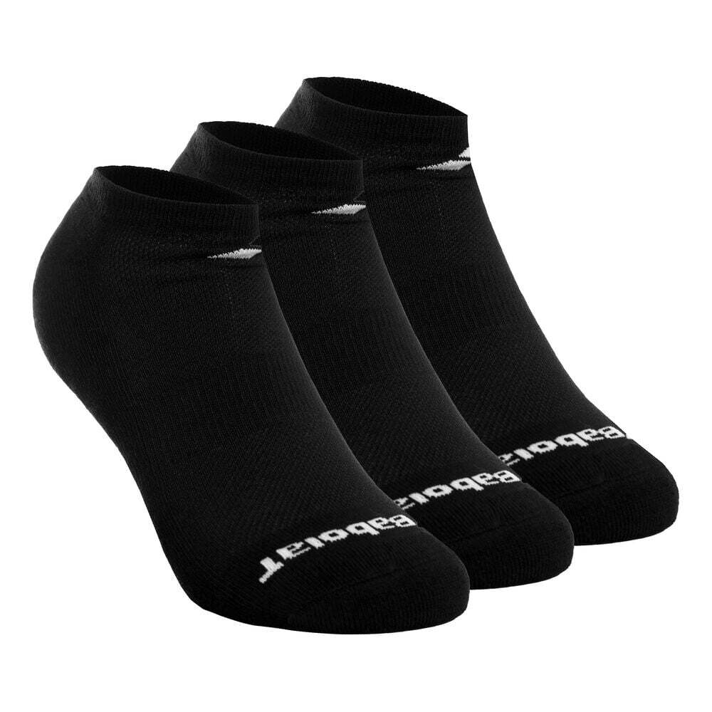 Носки-невидимки Babolat унисекс 3 пары в упаковке Tennissocken schwarz 3 шт 2790₽