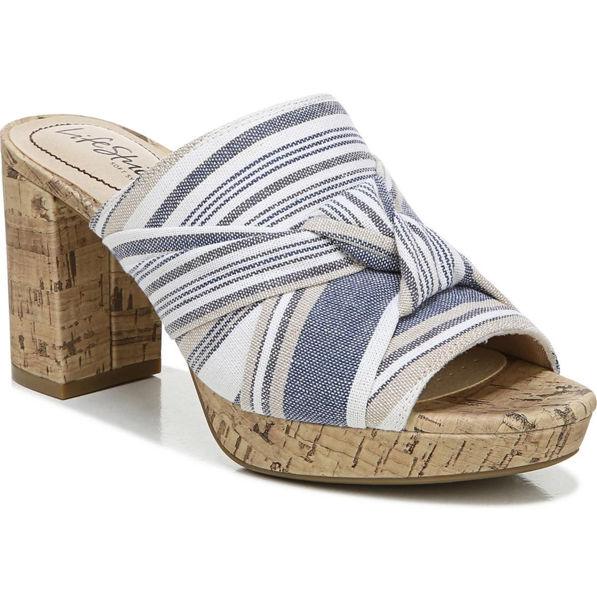Lifestride open cheap toe heels
