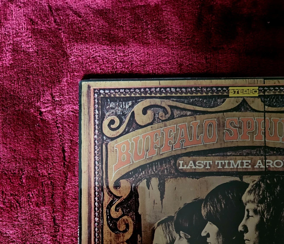 SEALED!! STEREO BUFFALO SPRINGFIELD "Last Time Around" BREATHE HOLES! NEIL YOUNG - Image 3 of 4