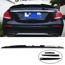 For Mercedes-Benz C Class CLA250 Glossy Black Rear Trunk Spoiler Lip Tail Wing