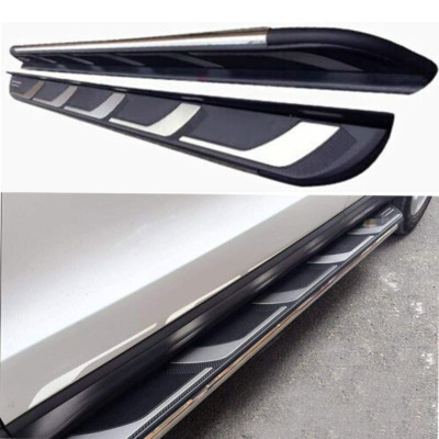 2Pcs Fits For Cadillac XT4 2018-2024 Running Board Side Step NerfBar Pedal