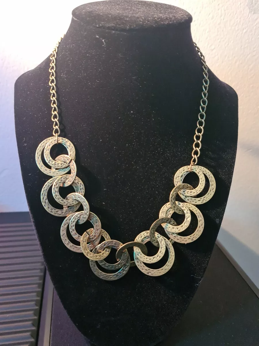 Treasure Tease Brass Necklace Paparazzi