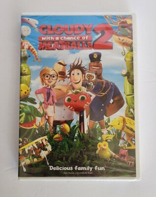 Cloudy With a Chance of Meatballs 2 (DVD, 2013) New