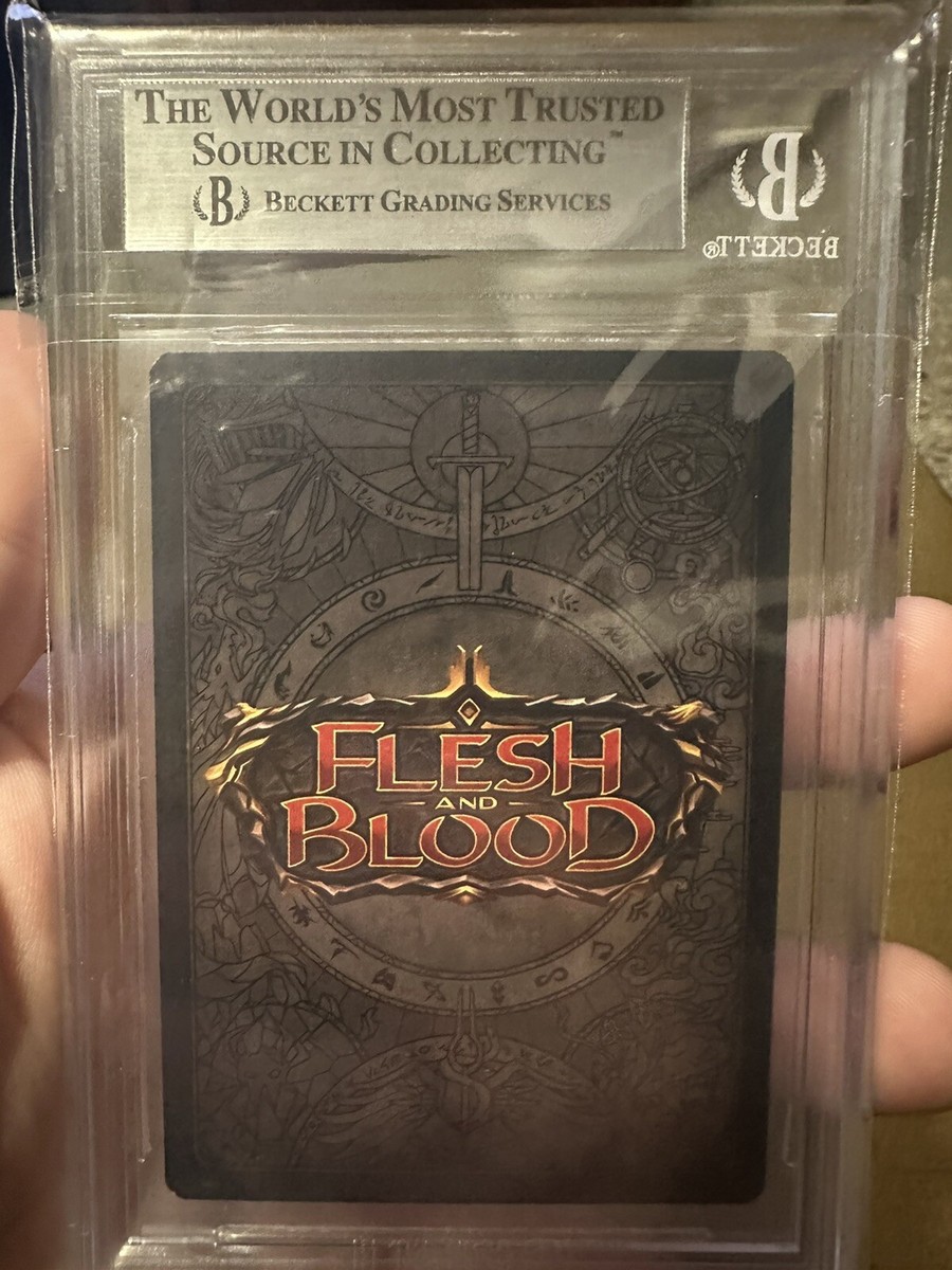 Storm Striders- Cold Foil- BGS 9- Flesh and Blood- Arcane Rising