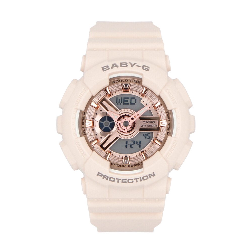 CASIO Baby-G BA-110XCP-4A BA-110 Quartz Analog & Digital Pink