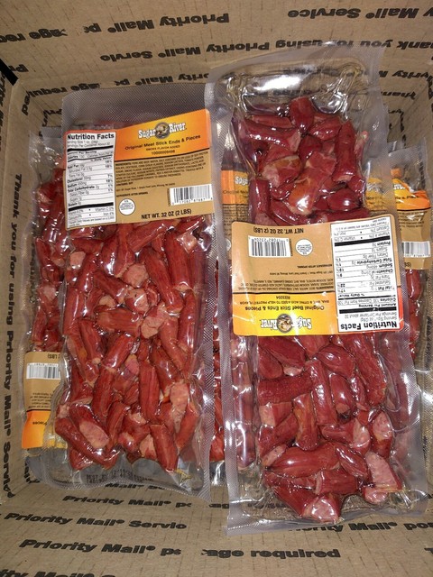 beef stick ends and pieces