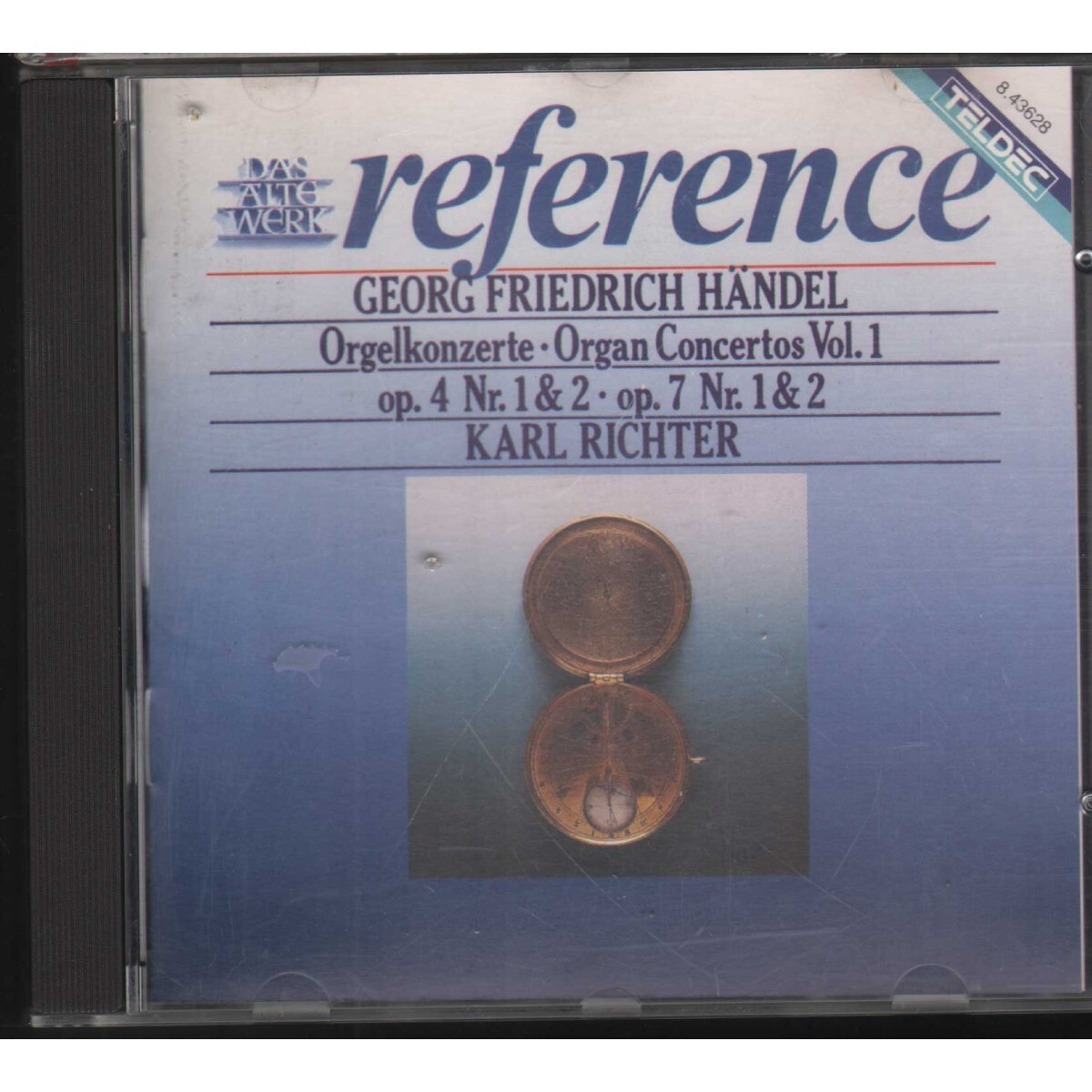 Handel, Richter CD Organ Concertos Vol. 1 Op. 4 No. 1, 2 / Op. 7 No. 1, 2 / 8436