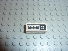 LEGO Brick 1 x 3 with Control Panel Pattern Réf 3622p02 Set 6393/735/715