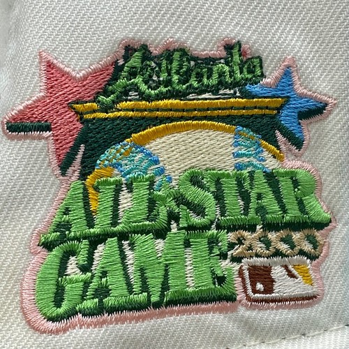 Atlanta Braves Animal Crossing New Era 59FIFTY 2 Tone MyFitteds Cap Hat 7 1/2 - Picture 4 of 8