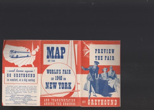 WELTAUSSTELLUNG KARTE UND VORSCHAU 1940 - Bild 1 von 2