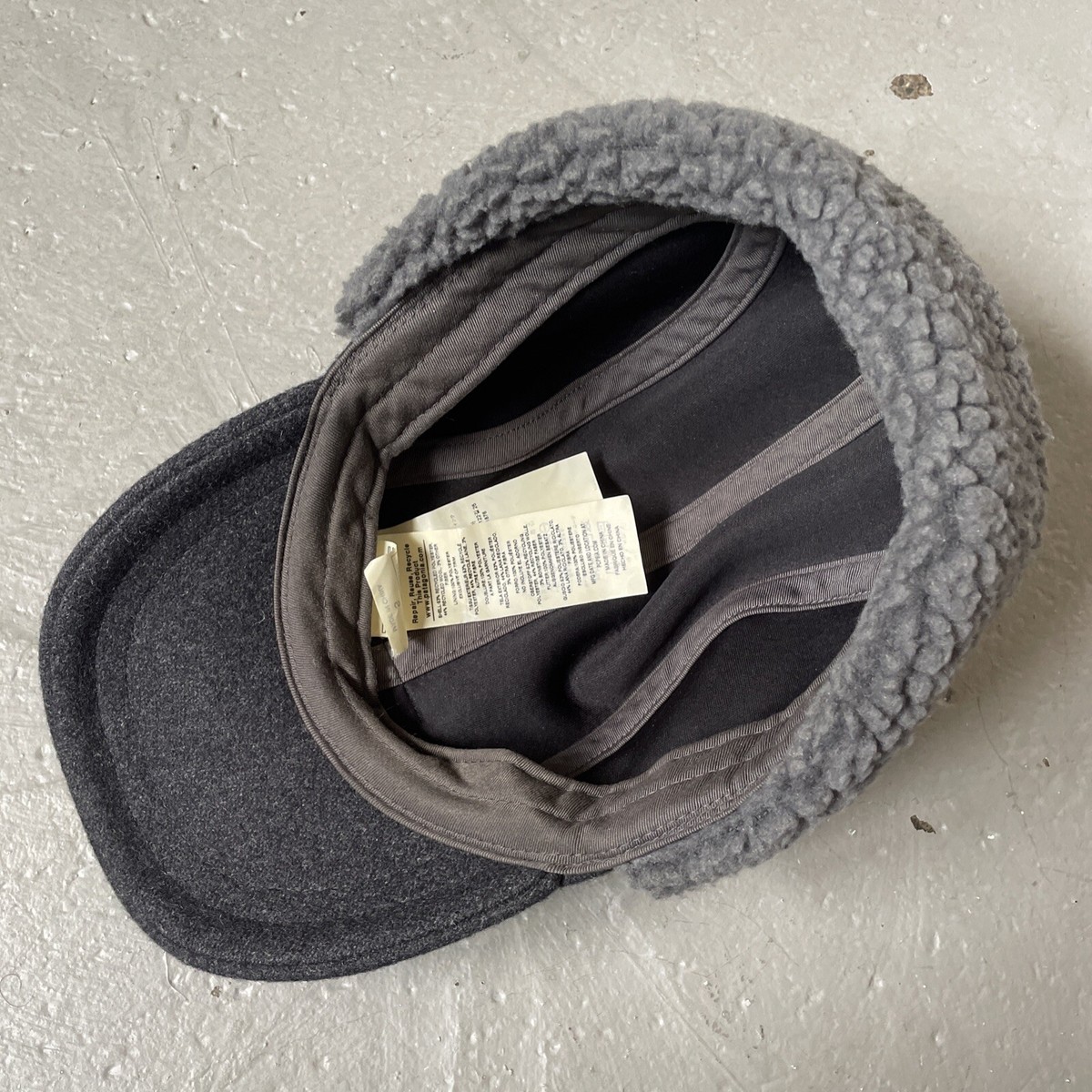 Patagonia 2019 Recycled Wool Ear Flap Sherpa Baseball Cap (22325