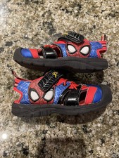 spiderman light up sandals