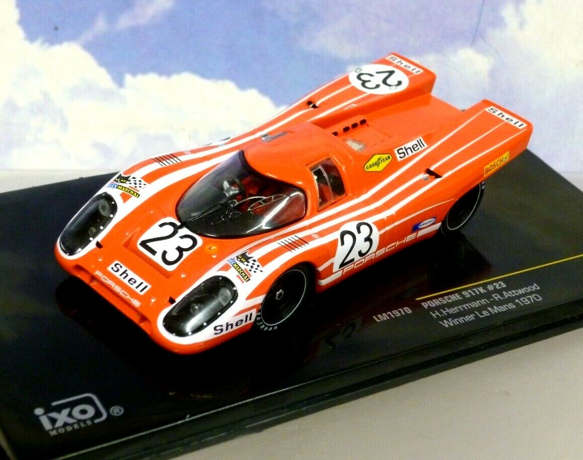 IXO 1/43 PORSCHE 917K 917 K #23 WINNER LE MANS 1970 H.HERRMAN & R.ATTWOOD LM1970
