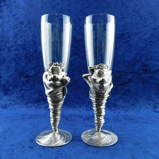Flautas de champán limitadas A/P Taz Warner Bros. Vasos Diablo de Tasmania