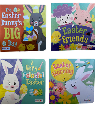 Easter Bunny Holiday Children's Hardcover Board Books CHOICE -4 NEW!