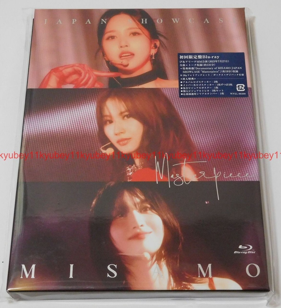 TWICE MISAMO JAPAN SHOWCASE Masterpiece Limited Edition Blu-ray