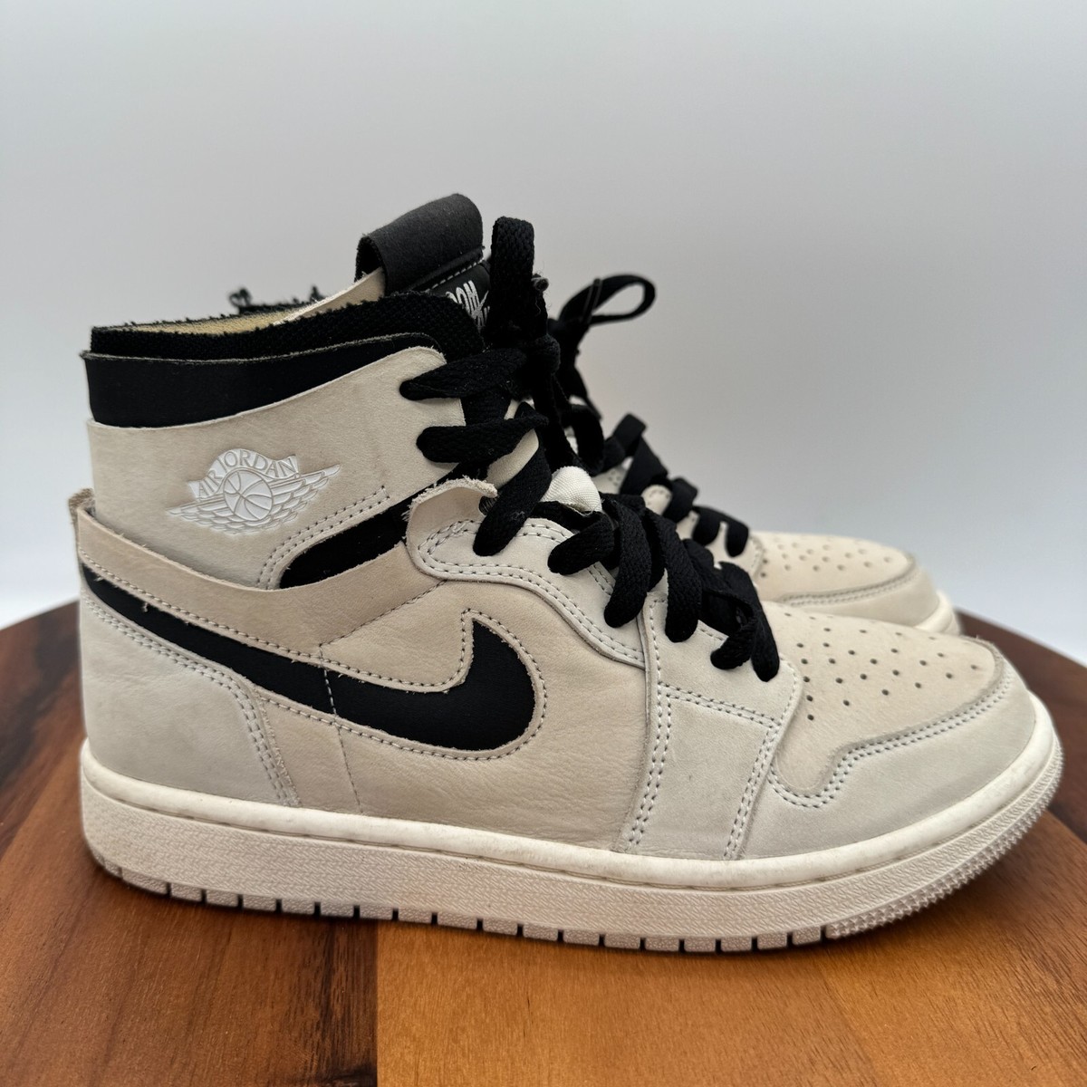 Jordan 1 High Zoom Air CMFT Shoes Womens 6.5 Summit White