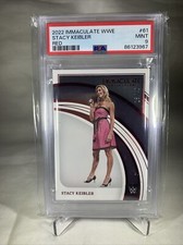 PSA 9 Mint Wrestling Wwf  2022 Panini Immaculate WWE STACY KEIBLER RED /40