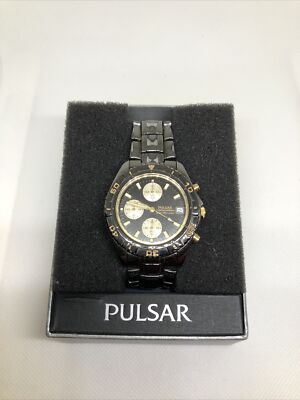 Pulsar chronograph pulsar v657-x035 Watch Working