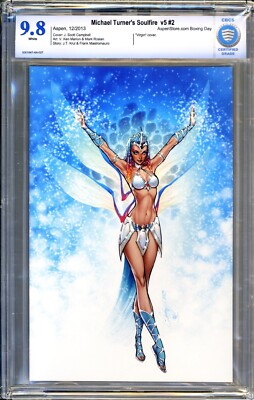 Michael Turner's Soulfire v5 #2 J.Scott Campbell Variant- Aspenstore - CBCS 9.8