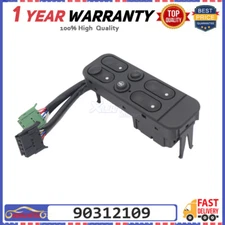 Fits For Opel Vectra A 1988-1995 New 1240600 Power Master Window Switch
