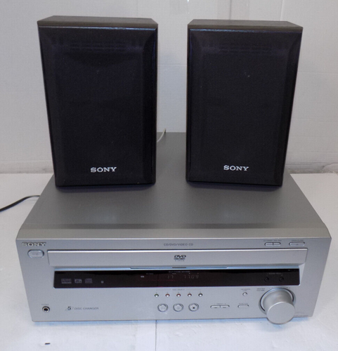 Sony AVD-K800P 5 Disc CD/DVD Player AM/FM Receiver with Sony Speakers ...