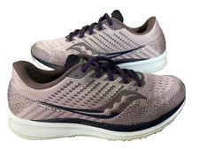 Saucony Women  s Ride 13 Running Shoe Size 11 Blush Dusk S10579-20