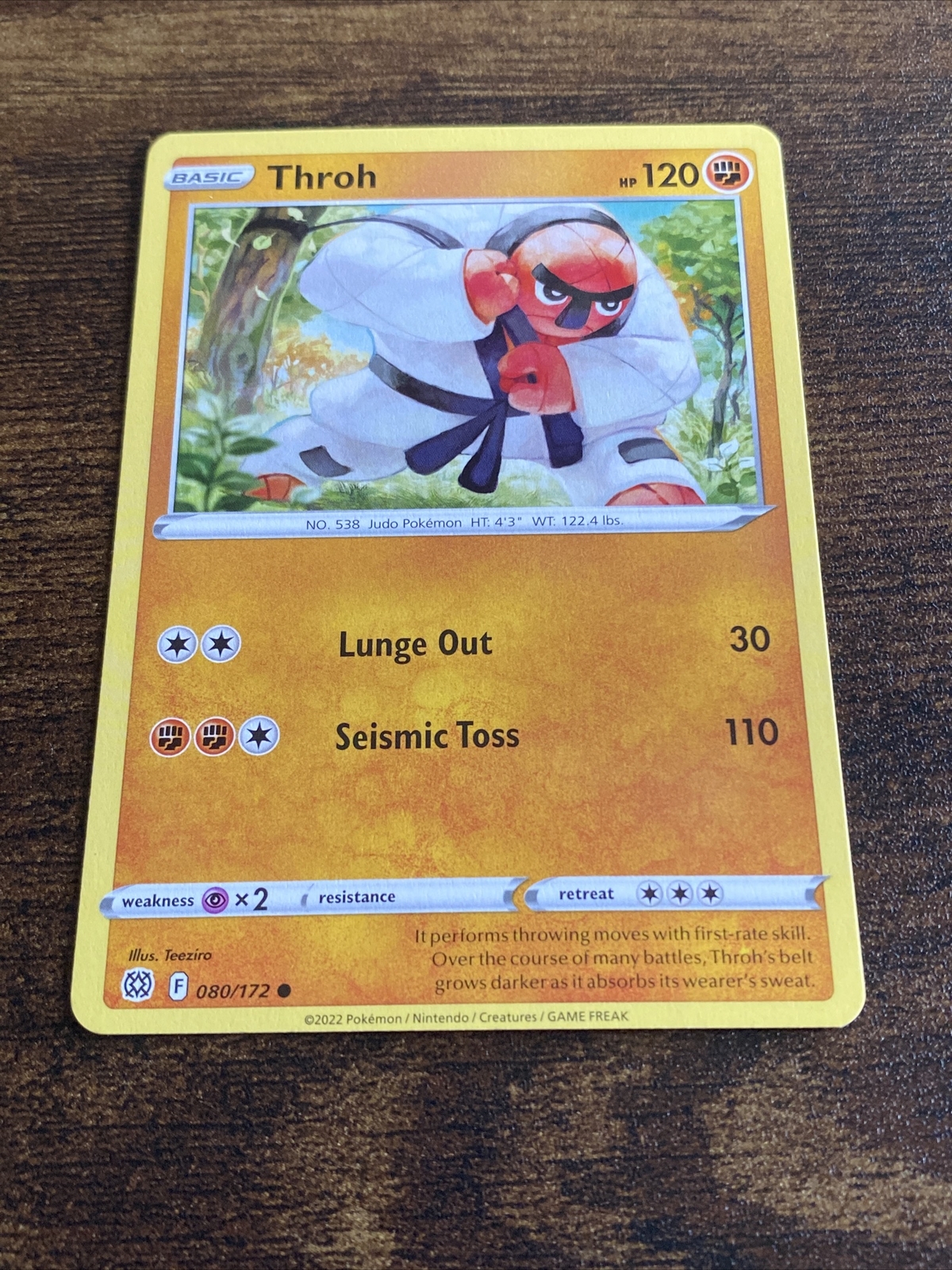 Pokemon Brilliant Stars Throh 80/172 D2879*