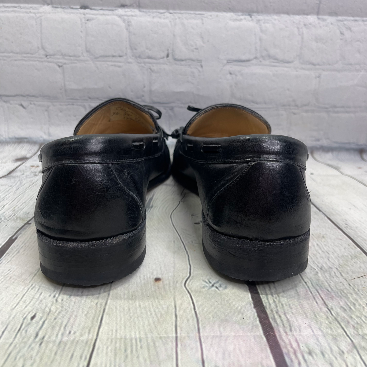 Allen Edmonds Loafer Men 9.5 Black Alton Slip On Tassel Black Leather And Preppy 71omFz4aCUL._AC_UY900_.jpg main image 2